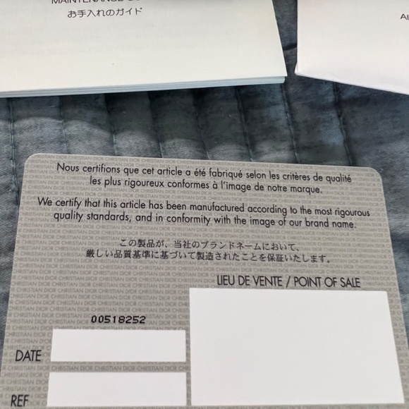 Authentic vintage never used Christian Dior bag (Diorissimo Line) - Picture 9 of 13